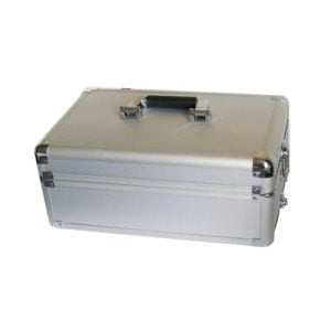 Kufer fryzjerski modułowy, aluminiowy, na kółkach
