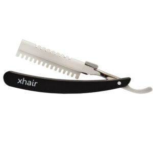 xhair Nóż/brzytwa fryzjerska z czarną rączką